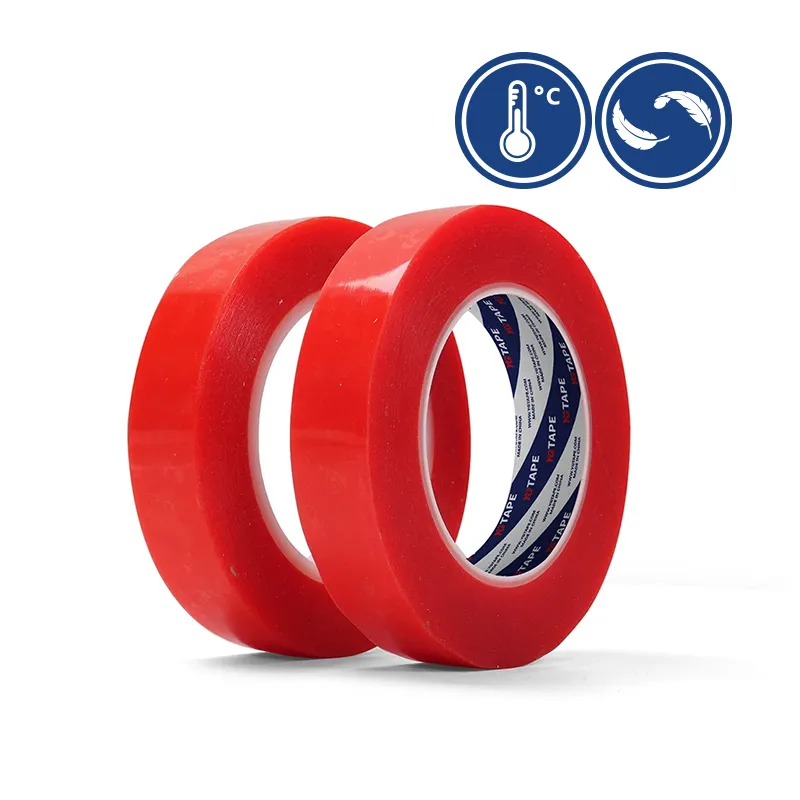 double-sided -red-liner PET Tape-.webp
